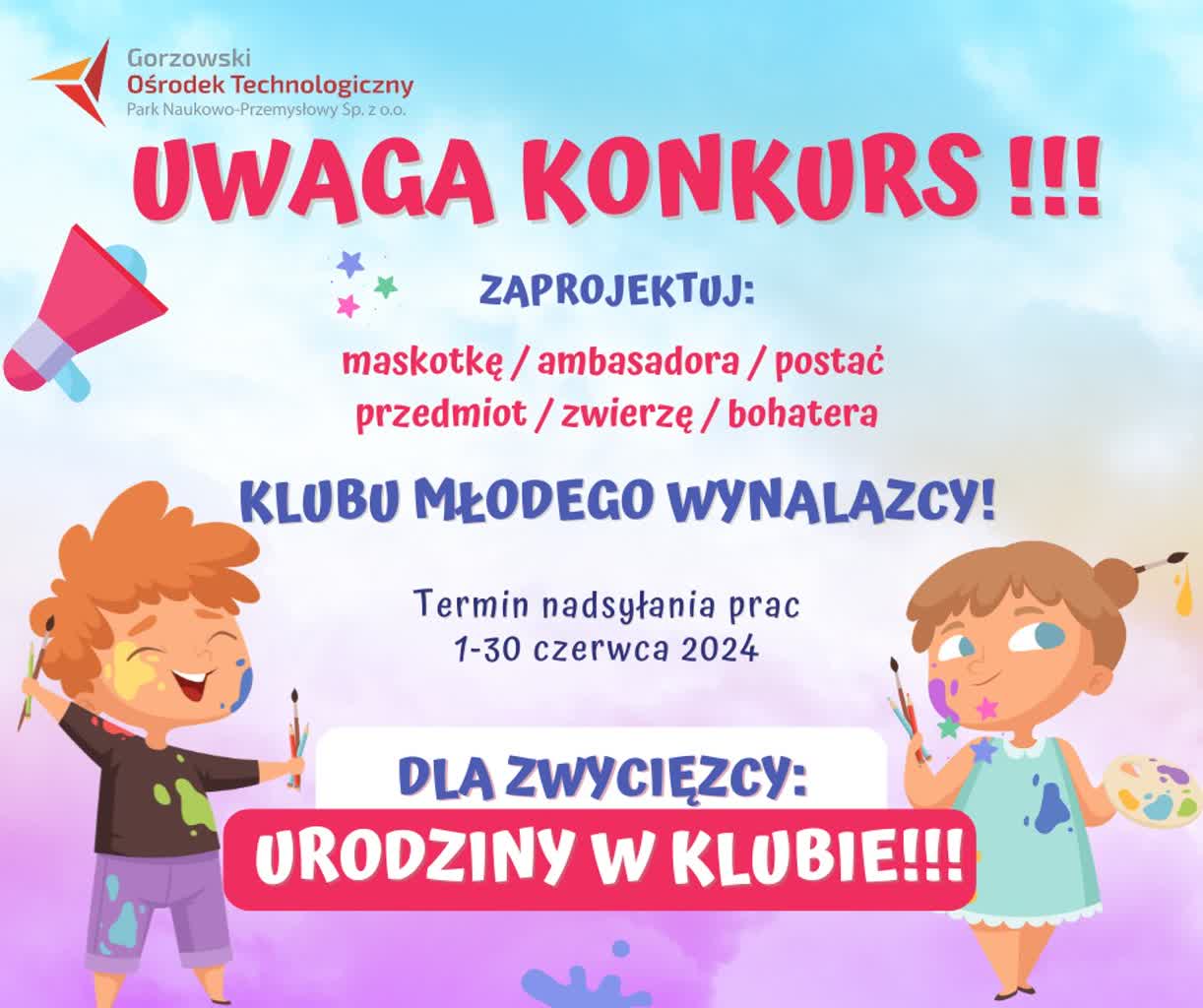 Stwórz maskotkę i wygraj imprezę! Radio Zachód - Lubuskie