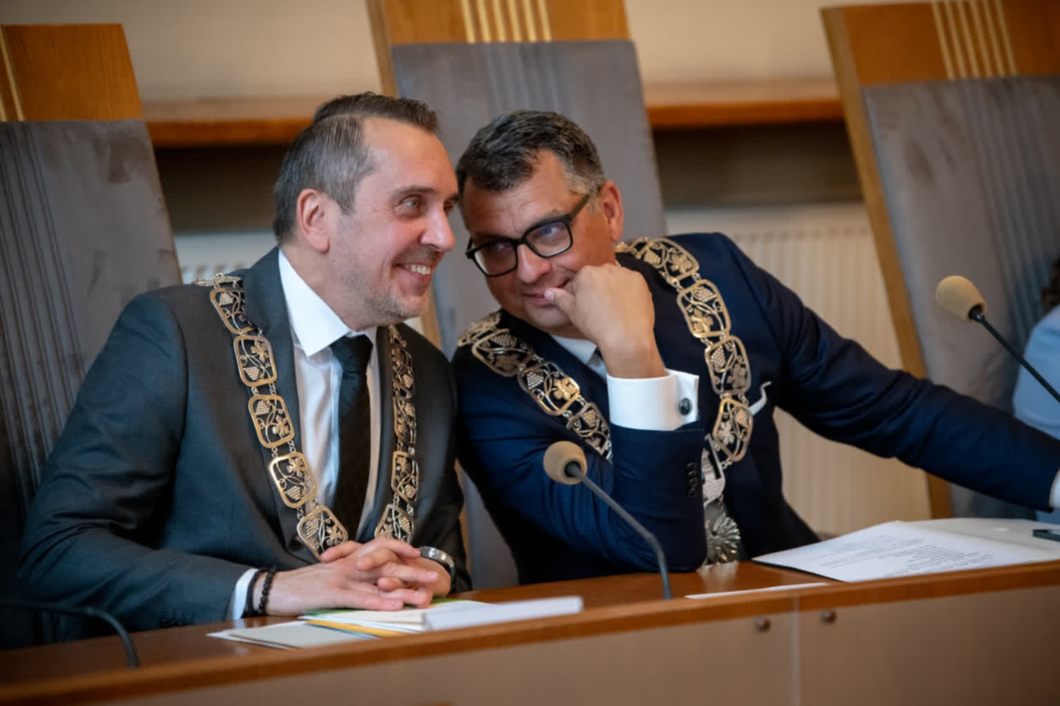 Prezydent M. Pabierowski z absolutorium Radio Zachód - Lubuskie