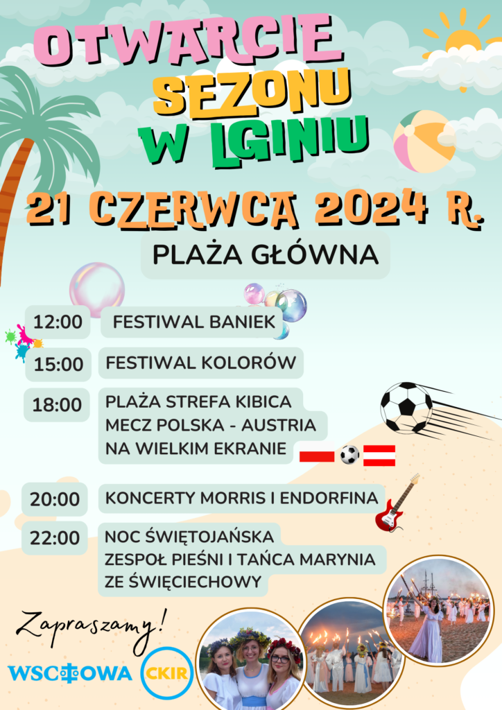 Początek sezonu letniego w Lginiu Radio Zachód - Lubuskie