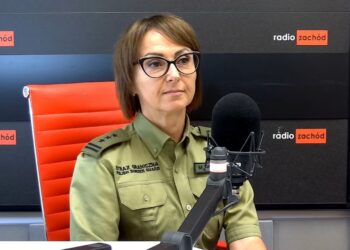 Płk SG Monika Musielak, komendant NOSG w Krośnie Odrzańskim Radio Zachód - Lubuskie