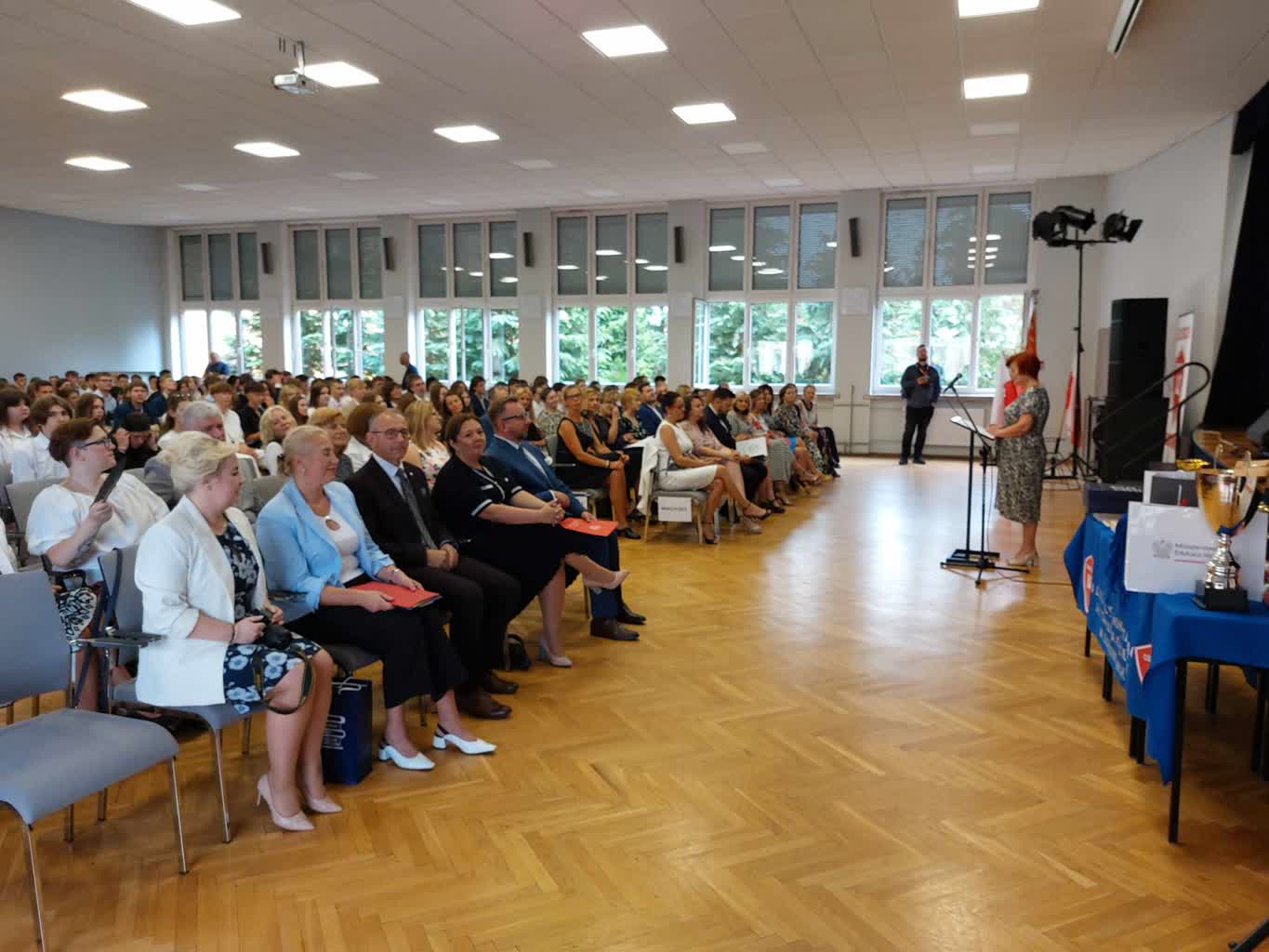 Zakończenie roku szkolnego z wiceminister edukacji Radio Zachód - Lubuskie