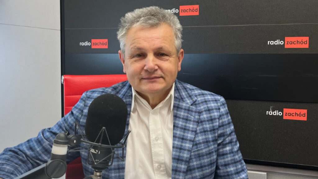 Czesław Fiedorowicz prezes Zarządu Federacji Euroregionów RP, prezes Stowarzyszenia Gmin RP Euroregion „Sprewa-Nysa-Bóbr” Radio Zachód - Lubuskie