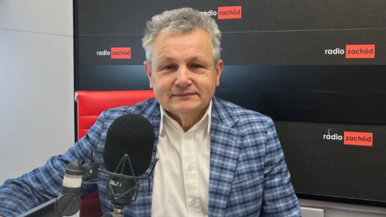 Czesław Fiedorowicz prezes Zarządu Federacji Euroregionów RP, prezes Stowarzyszenia Gmin RP Euroregion „Sprewa-Nysa-Bóbr” Radio Zachód - Lubuskie