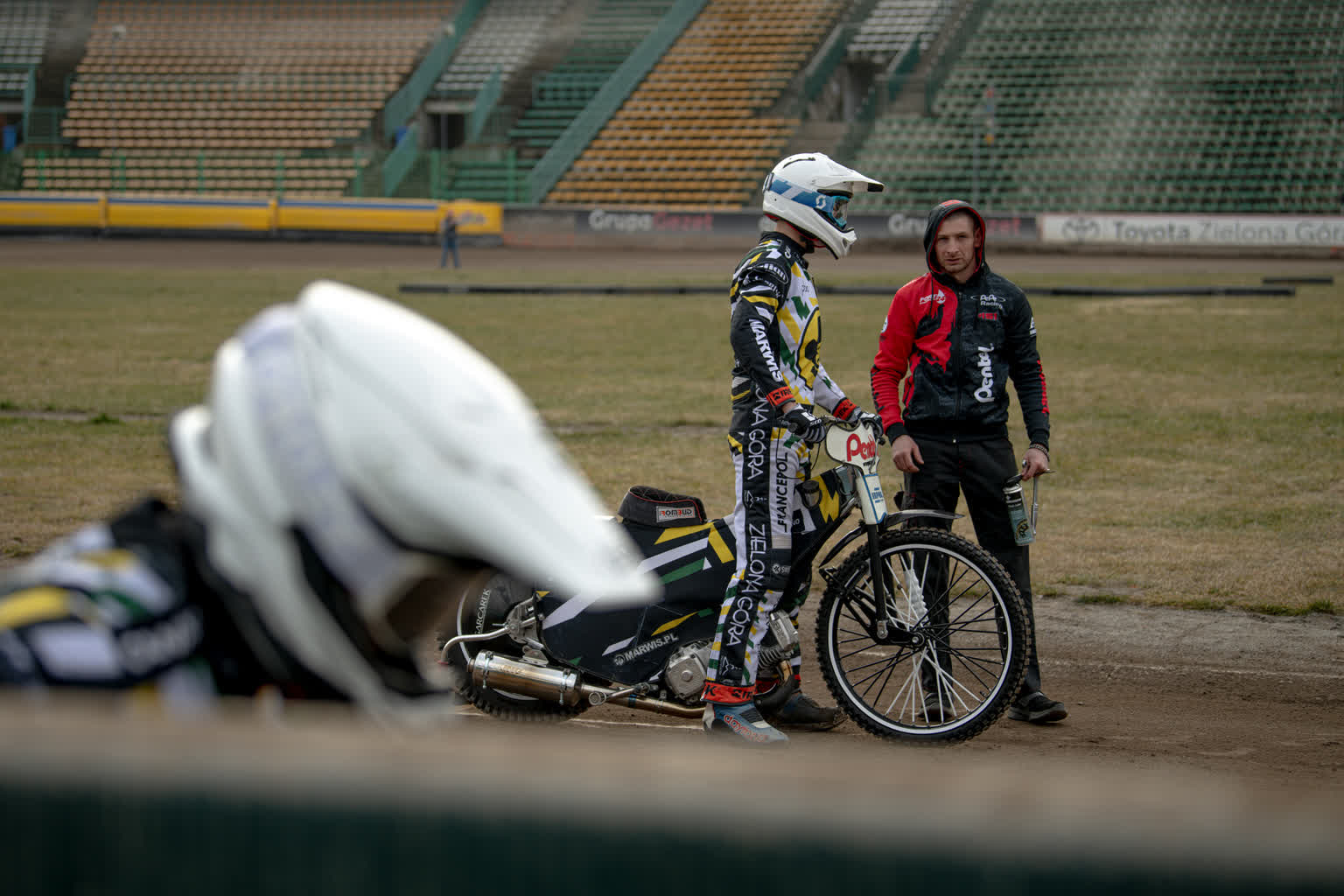 Co dalej z budową minitoru żużlowego i stadionu piłkarskiego? Radio Zachód - Lubuskie
