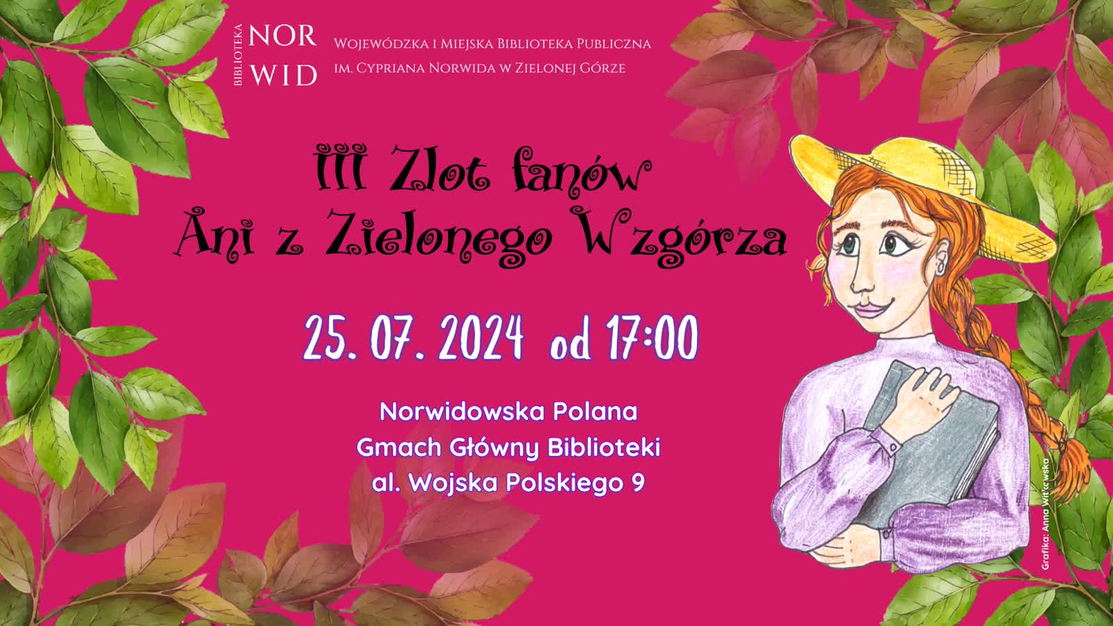 Wkrótce III Zlot Fanów Ani z Zielonego Wzgórza Radio Zachód - Lubuskie