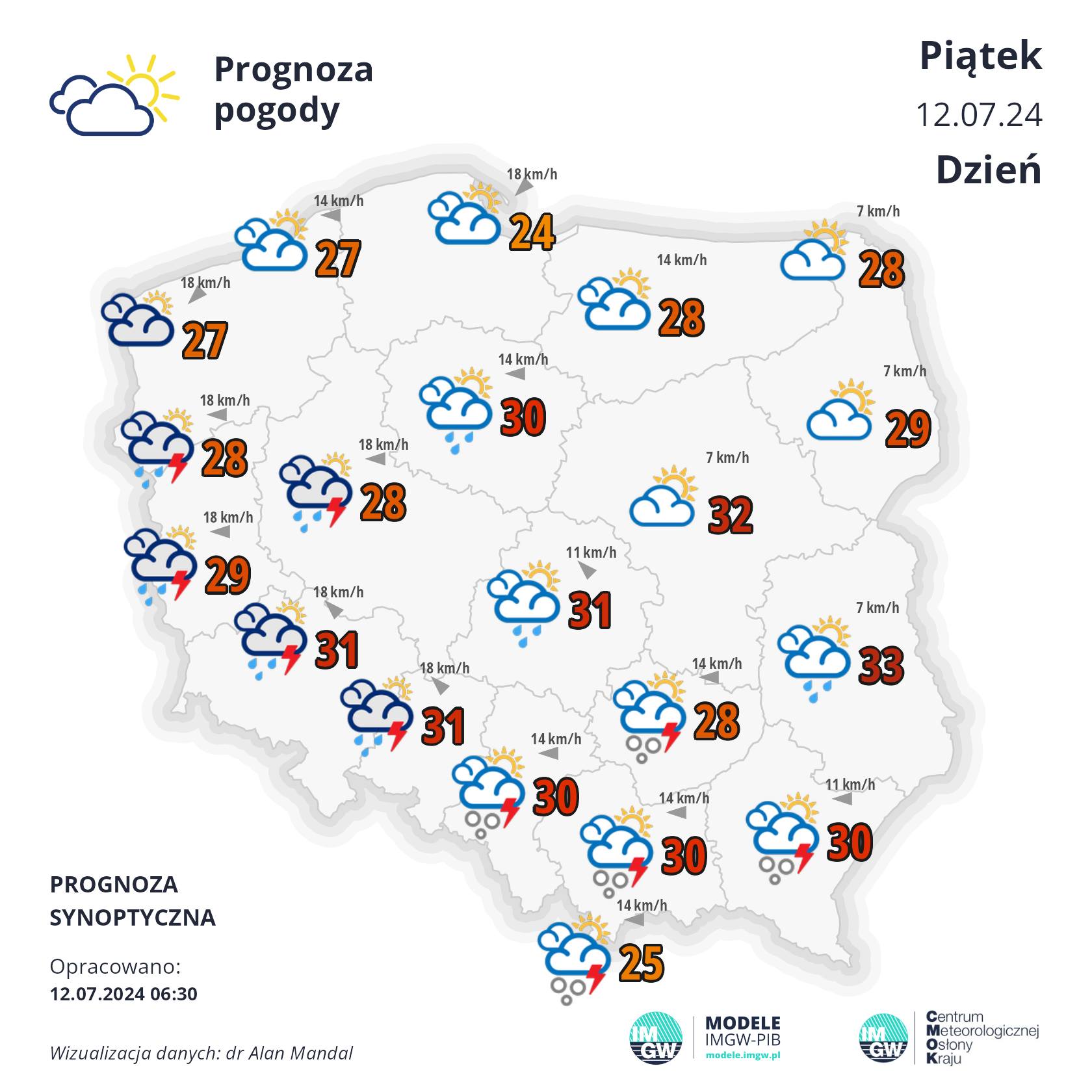 Bilans burz w powiecie świebodzińskim. Ostrzeżenia najwyższego stopnia przed burzami w województwie lubuskim Radio Zachód - Lubuskie