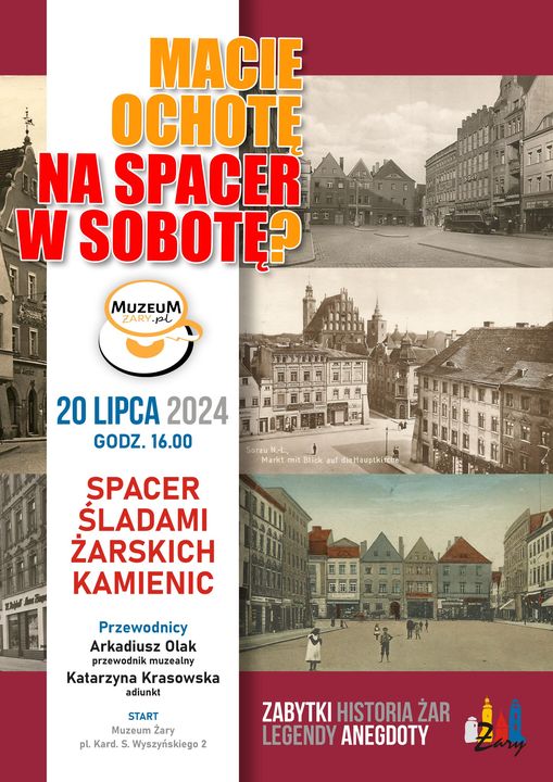 Żarskie muzeum zaprasza na sobotni spacer z historią Radio Zachód - Lubuskie