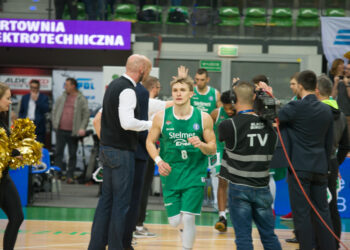 Filip Matczak kilka sezonów temu w barwach Enei Zastalu BC Zielona Góra (fot. Krzysztof Filmanowicz)