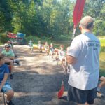 Wakacyjne kajaki z żagańskim „Szronem” Radio Zachód - Lubuskie