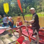 Wakacyjne kajaki z żagańskim „Szronem” Radio Zachód - Lubuskie