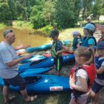 Wakacyjne kajaki z żagańskim „Szronem” Radio Zachód - Lubuskie