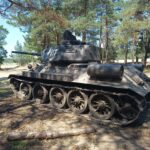 Żagański poligon i czołg T-34 na planie filmu fabularnego [ZDJĘCIA] Radio Zachód - Lubuskie