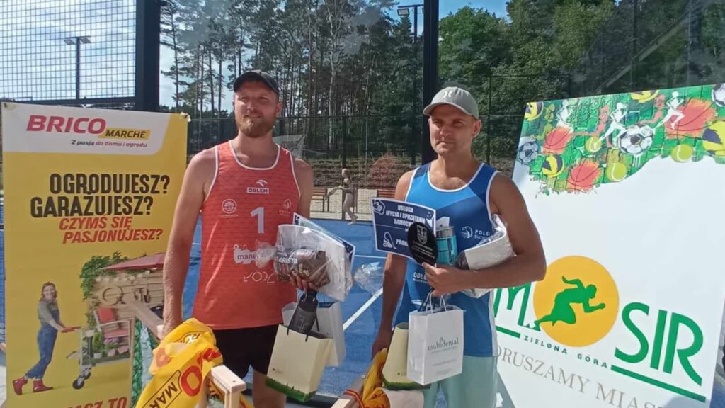 P. Jeton i P. Kuzemczak wygrali Mistrzostwa Zielonej Góry w Siatkówce Plażowej Radio Zachód - Lubuskie