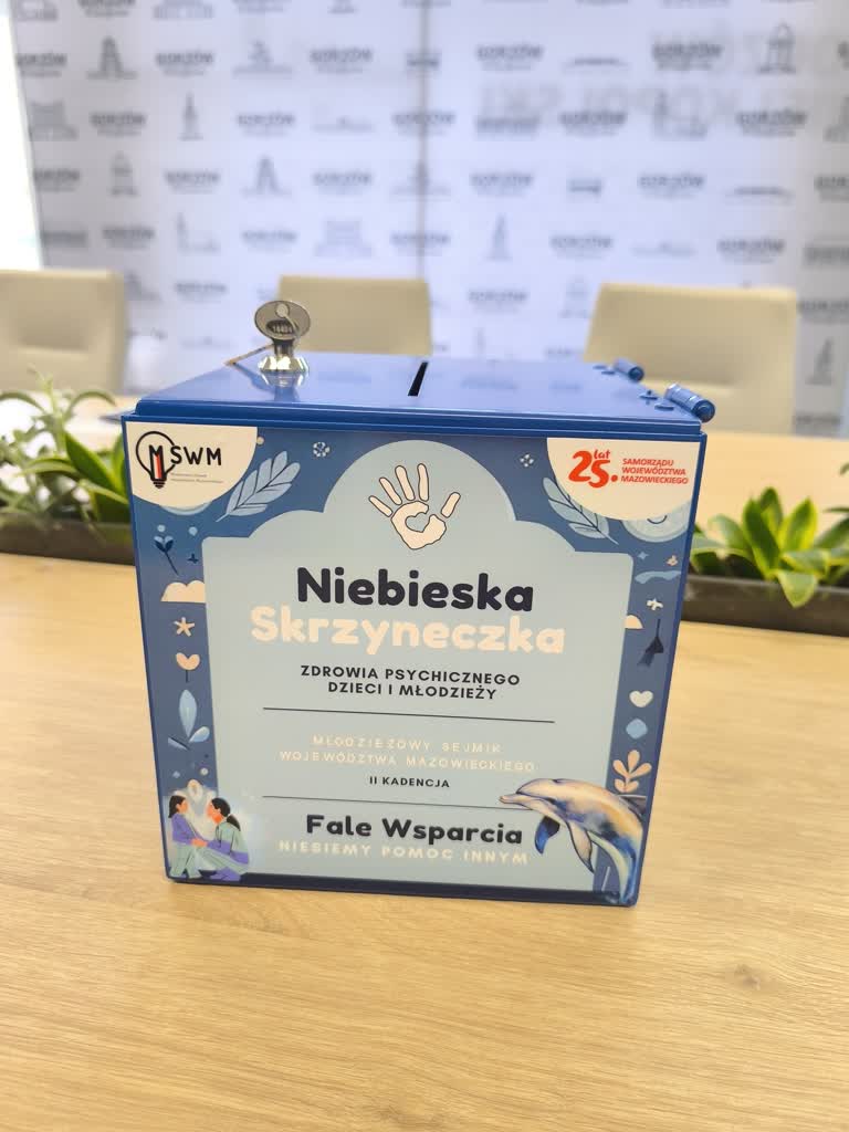 Niebieska skrzyneczka pojawi się w lubuskich szkołach Radio Zachód - Lubuskie