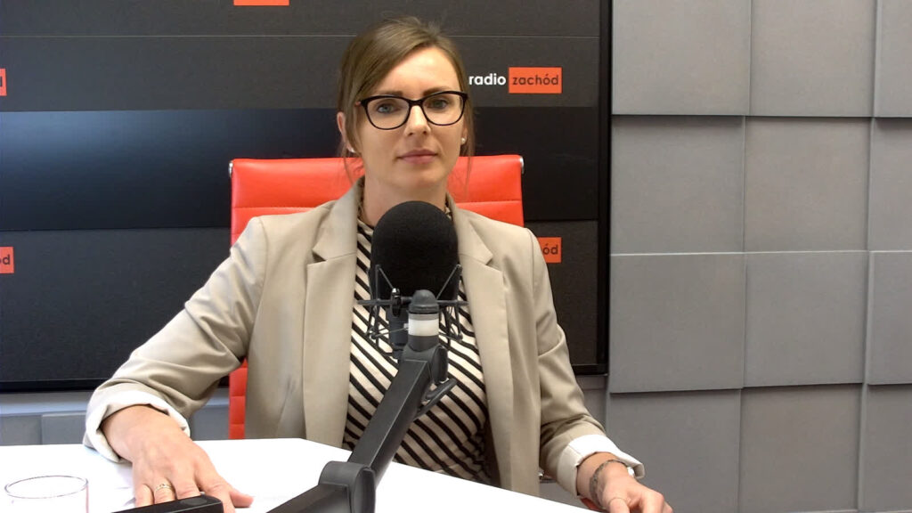 Joanna Zielińska, dyrektor biura OPZL w Zielonej Górze Radio Zachód - Lubuskie