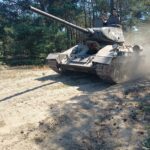 Żagański poligon i czołg T-34 na planie filmu fabularnego [ZDJĘCIA] Radio Zachód - Lubuskie