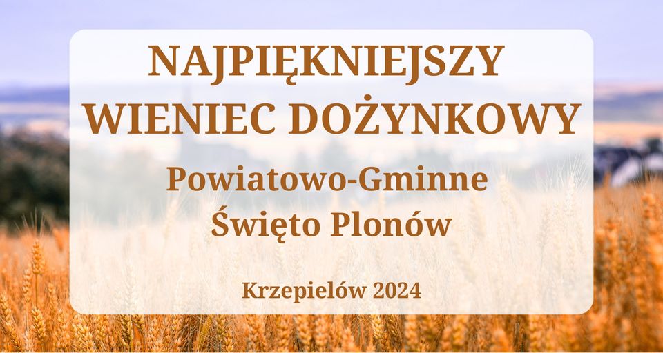 Dożynki powiatowo - gminne w Krzepielowie Radio Zachód - Lubuskie