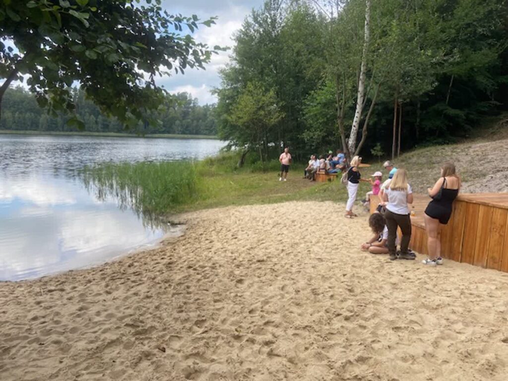 Nowa plaża koło Torzymia Radio Zachód - Lubuskie