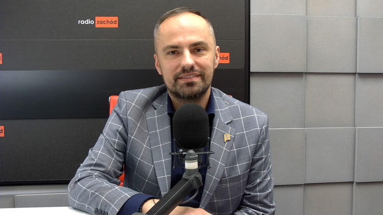 Maciej Sawicki, wicewojewoda lubuski Radio Zachód - Lubuskie