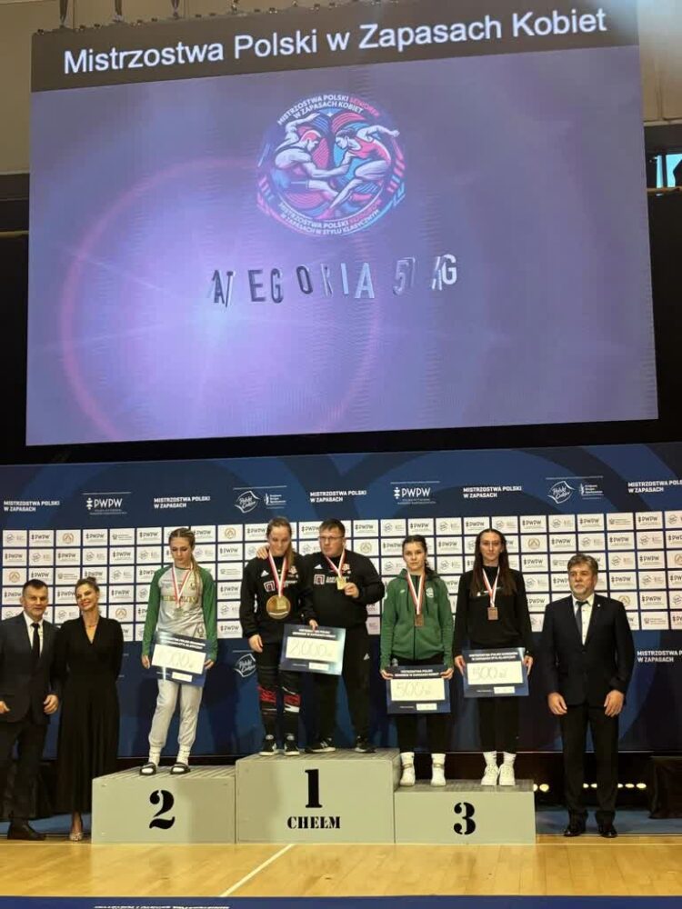 Brązowy medal Nikoli Drozdek w zapaśniczych MP seniorek Radio Zachód - Lubuskie