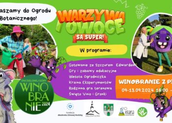 Winobraniowe animacje w Ogrodzie Botanicznym Radio Zachód - Lubuskie