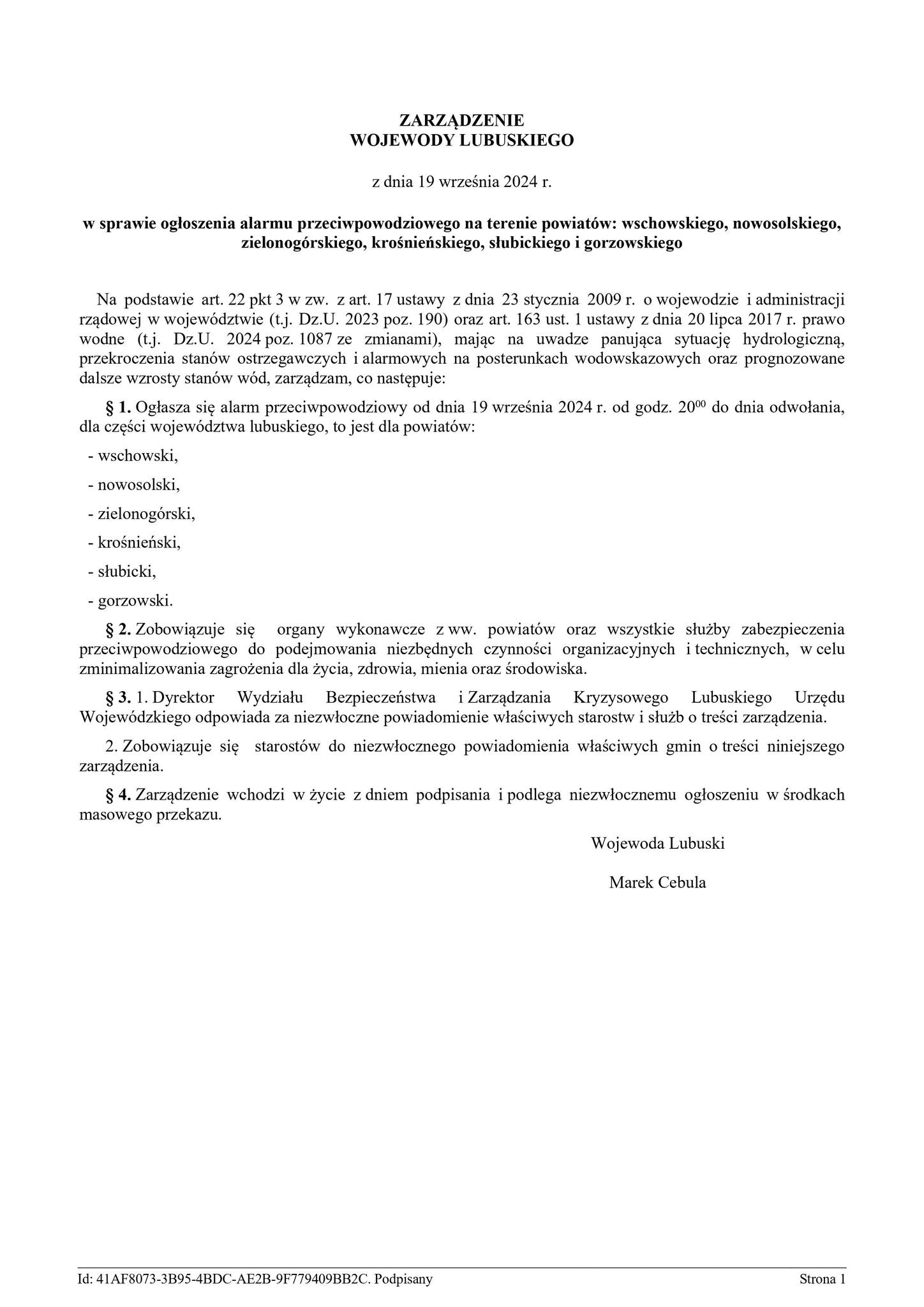 Zbliża się fala na Odrze. W Słubicach od niedzieli ograniczenia w ruchu tranzytowym [AKTUALIZOWANY] Radio Zachód - Lubuskie