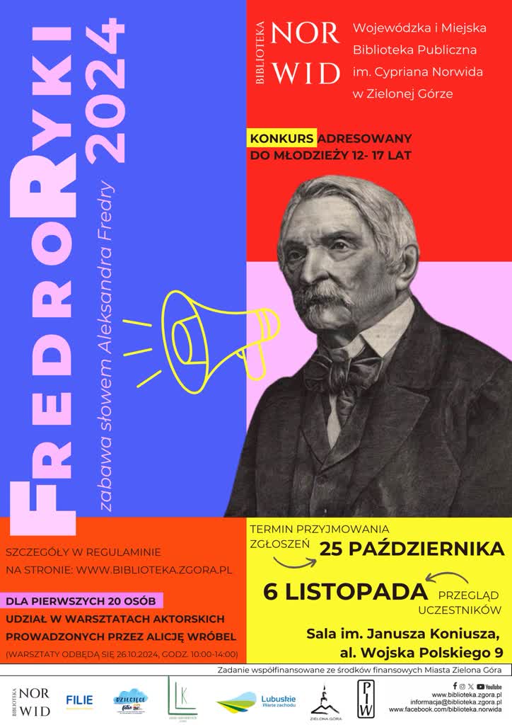 Ruszyły zapisy do FredroRyków Radio Zachód - Lubuskie