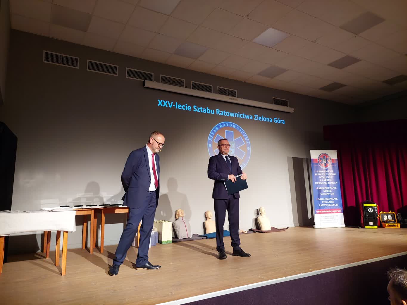 Zielonogórscy ratownicy świętują 25-lecie istnienia Radio Zachód - Lubuskie