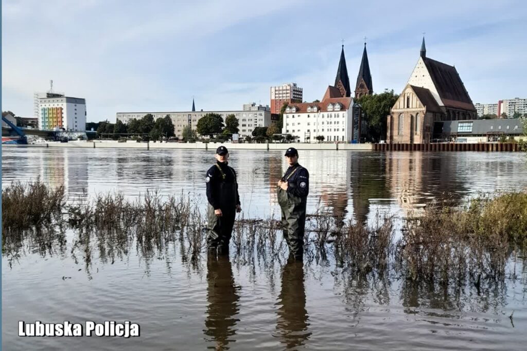 Słubice gotowe na falę kulminacyjną Radio Zachód - Lubuskie