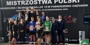 Zielonogórski ciężarowiec na 6 miejscu w MP U15 Radio Zachód - Lubuskie