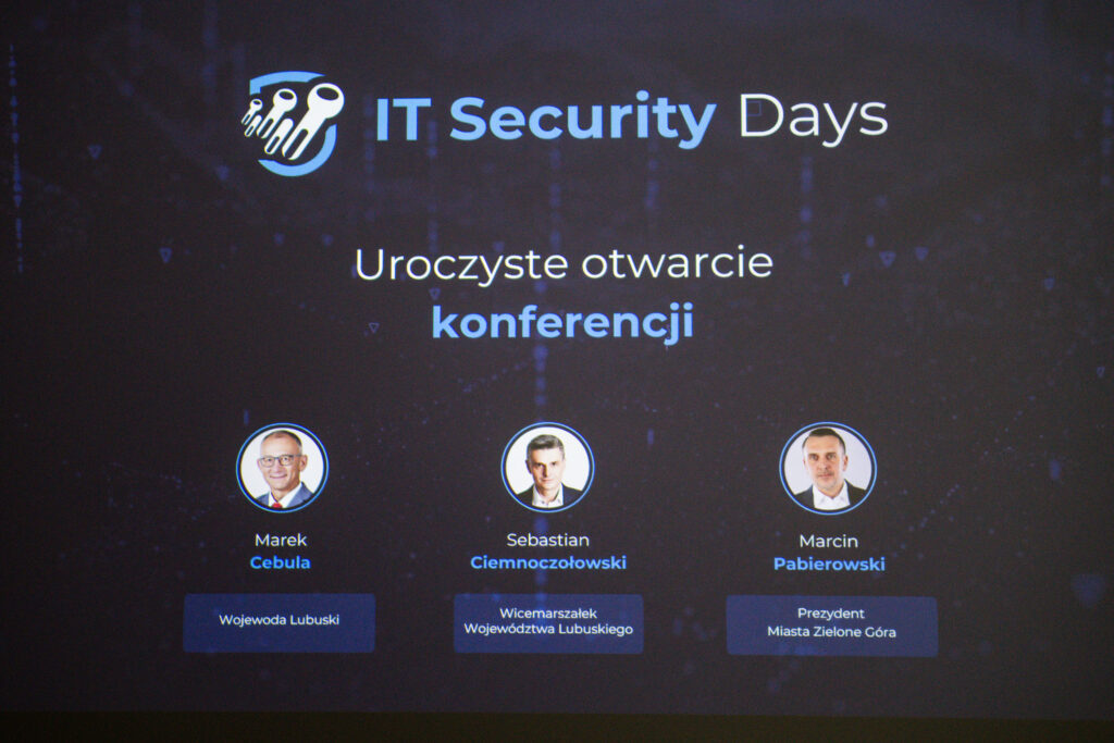 CYBERBEZPIECZEŃSTWO: Rozpoczęła się dwuniowa konferencja IT Security Days [GALERIA ZDJĘĆ] Radio Zachód - Lubuskie