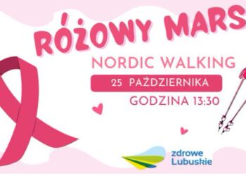 Różowy Marsz Nordic Walking w Zielonej Górze Radio Zachód - Lubuskie