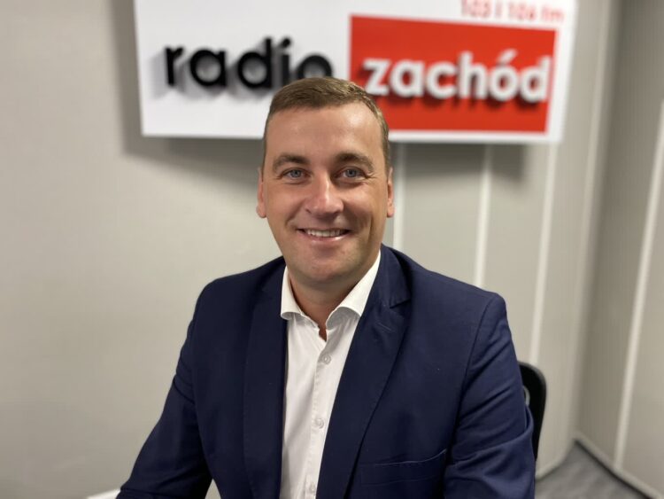 Bartłomiej Kucharyk, wójt gminy Przytoczna Radio Zachód - Lubuskie