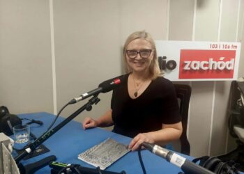 Agnieszka Kopaczyńska-Moskaluk, redaktor naczelna czasopisma literackiego „Pegaz Lubuski” Radio Zachód - Lubuskie