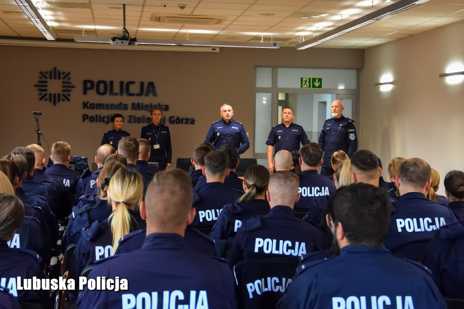 Szkolenie podoficerskie w zielonogórskiej policji Radio Zachód - Lubuskie