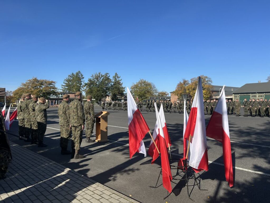 Przysięga wojskowa w Krośnie Odrzańskim Radio Zachód - Lubuskie