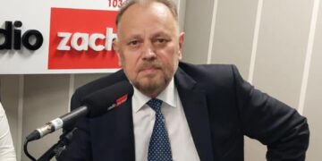 Daniel Chmielewski, prezes Polskiego Związku Hodowców Zwierząt Futerkowych oraz Renata Tyrka - Fortuna, hodowca zwierząt futerkowych Radio Zachód - Lubuskie