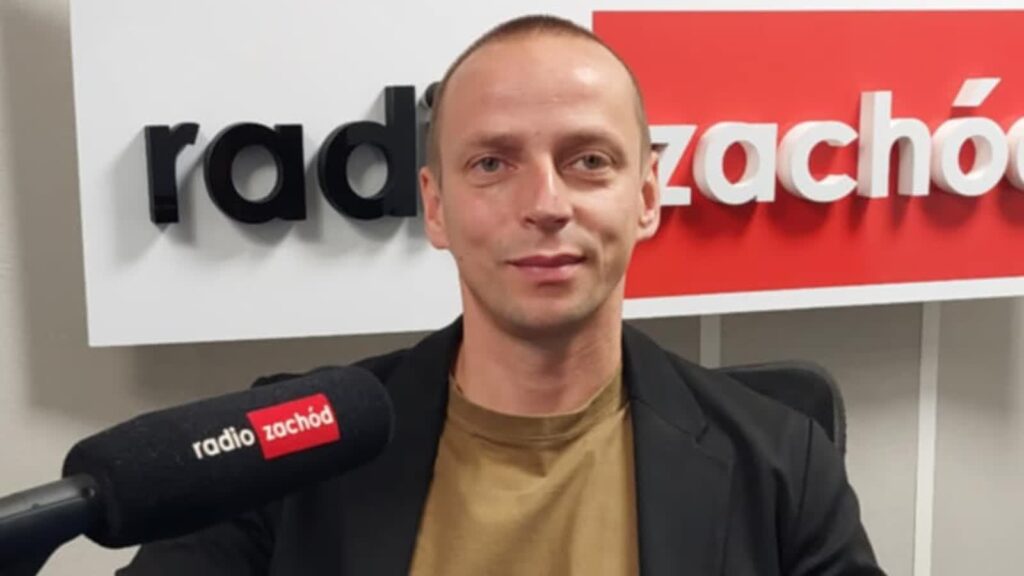 Michał Wlaźlak, wiceprezes "Słowianki" Radio Zachód - Lubuskie