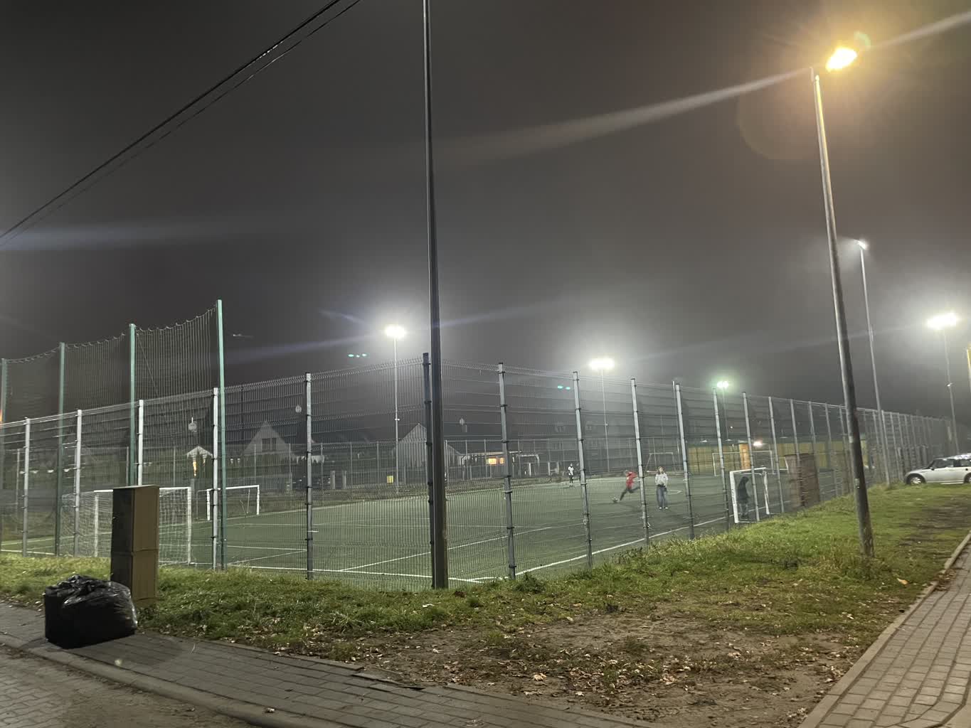 Nowe oświetlenie na Orliku w Raculi Radio Zachód - Lubuskie