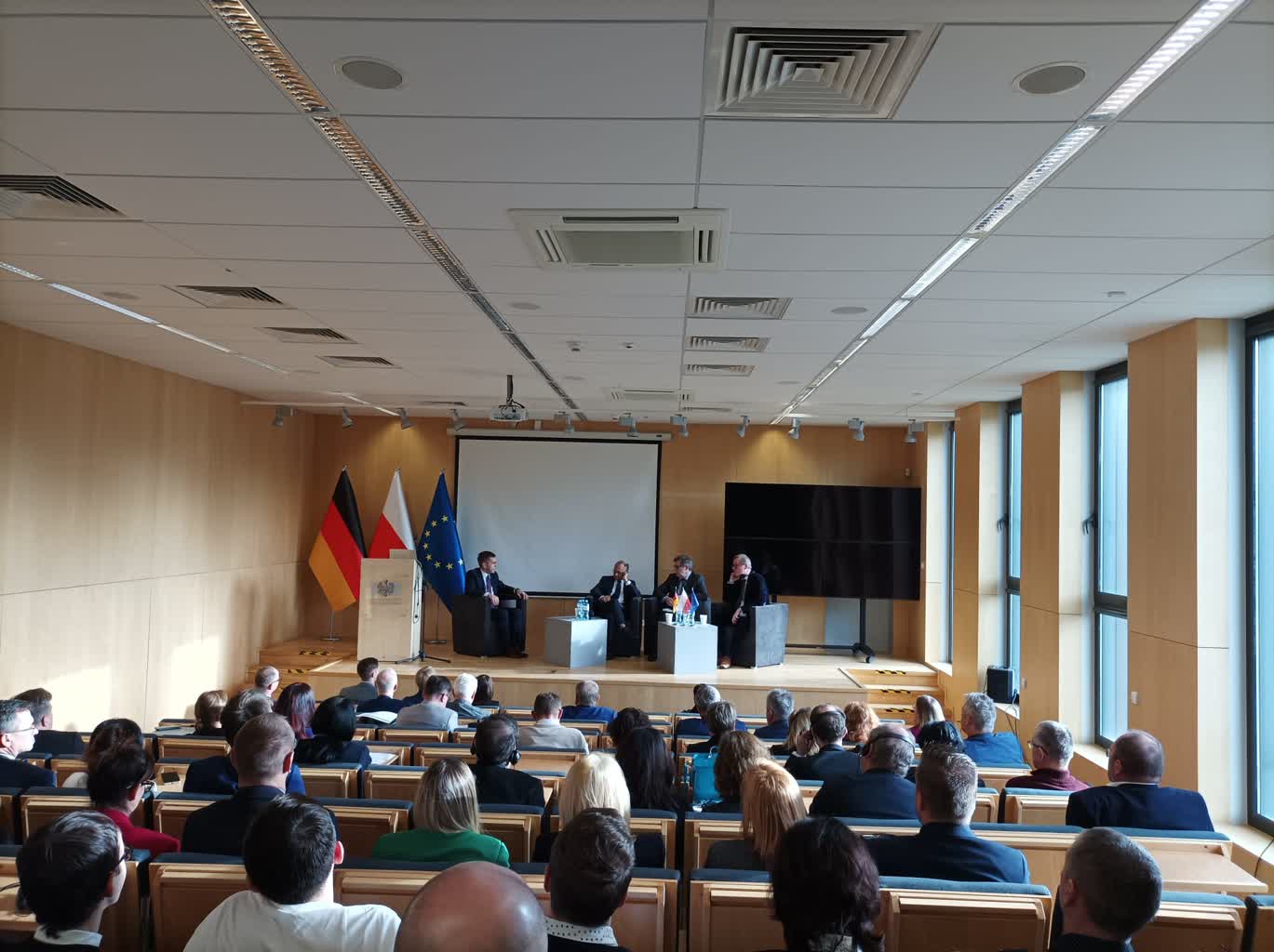 Konferencja z okazji XX-lecia Polski w Unii Europejskiej Radio Zachód - Lubuskie