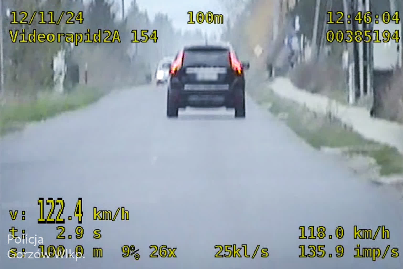 Stracił prawo jazdy i musi zapłacić 5 tys. zł mandatu. Konsekwencje dla pirata drogowego Radio Zachód - Lubuskie