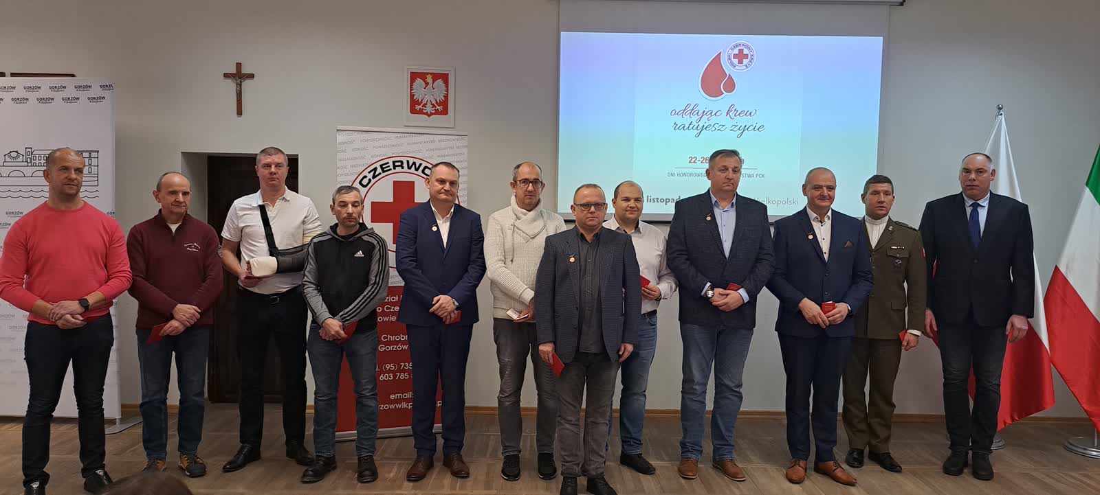 Honorowi krwiodawcy odebrali medale Radio Zachód - Lubuskie