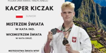 Kacper Kiczak mistrzem świata w karate tradycyjnym kata Radio Zachód - Lubuskie