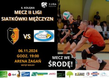 Jutro siatkarskie derby w Żaganiu Radio Zachód - Lubuskie