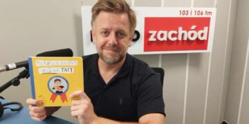 Tomasz Rusek, dziennikarz oraz autor bajek dla dzieci Radio Zachód - Lubuskie