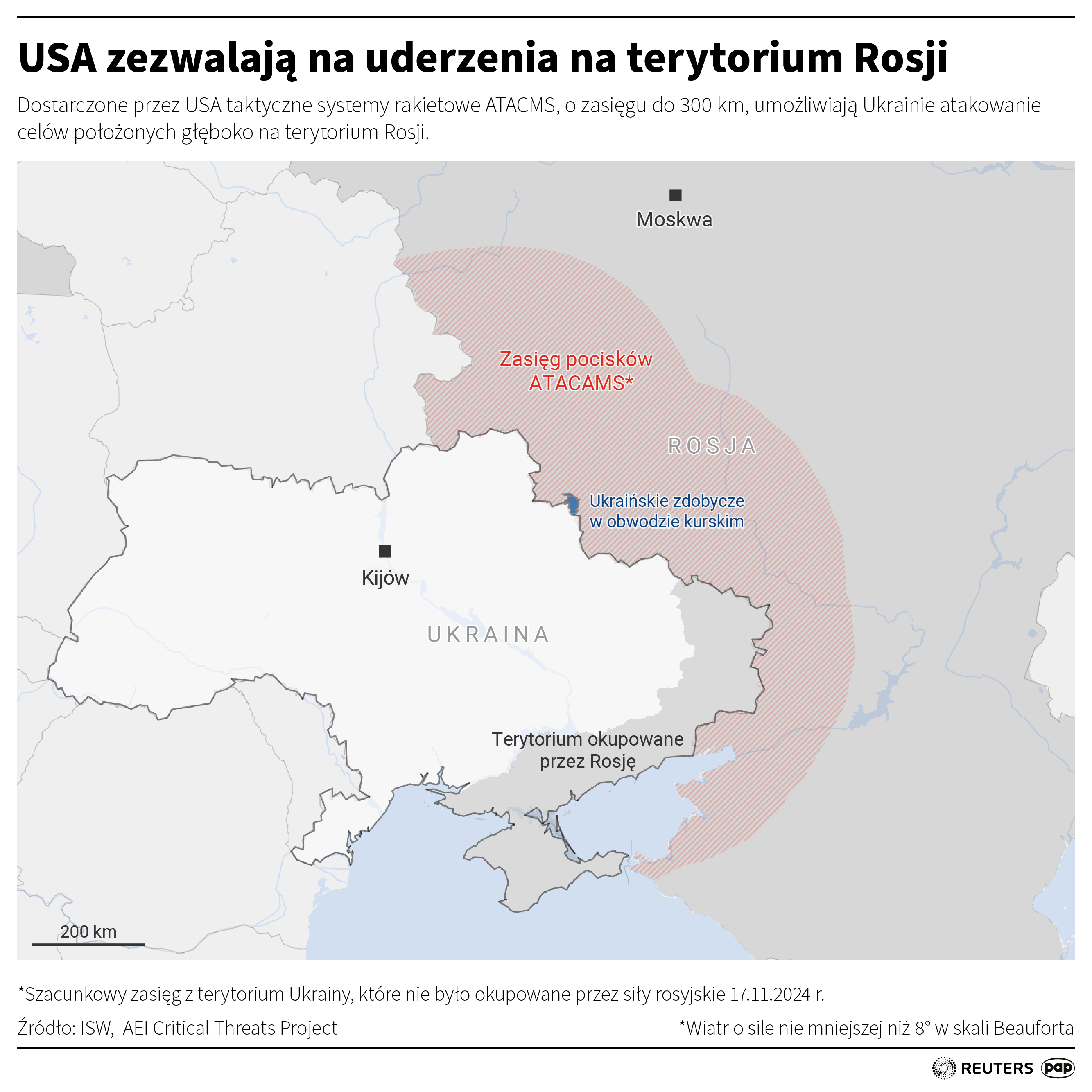 1000 dni wojny! Ukraina po raz pierwszy pociskami ATACMS zatakowała cele w Rosji Radio Zachód - Lubuskie