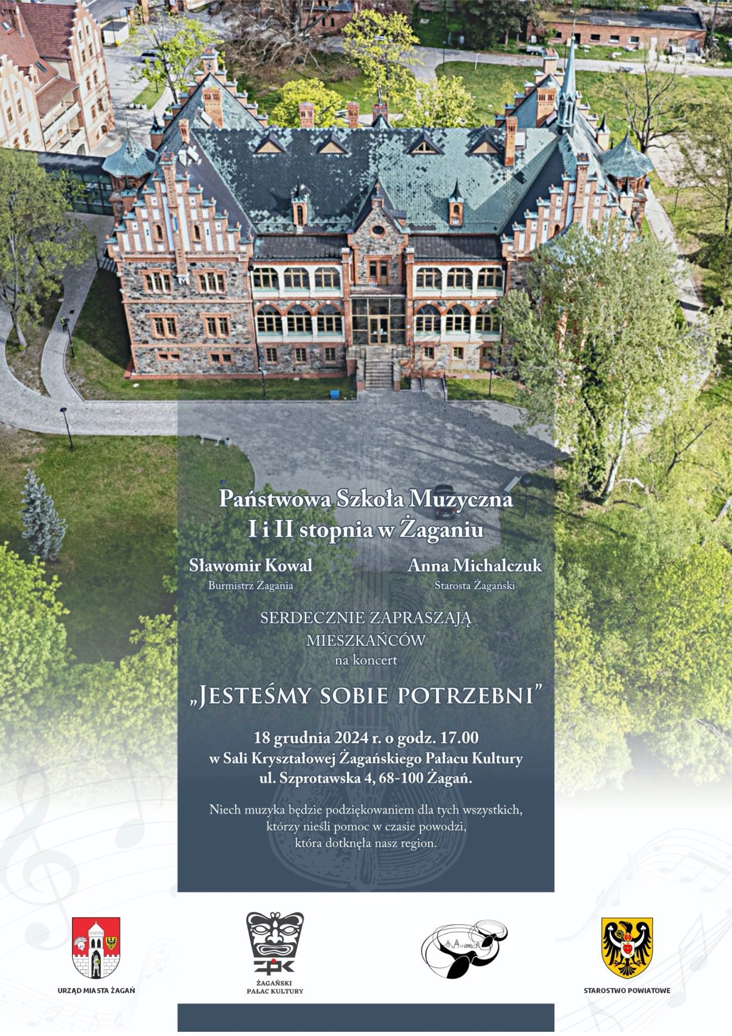 Szkoła muzyczna w Żaganiu zaprasza na wyjątkowy koncert Radio Zachód - Lubuskie