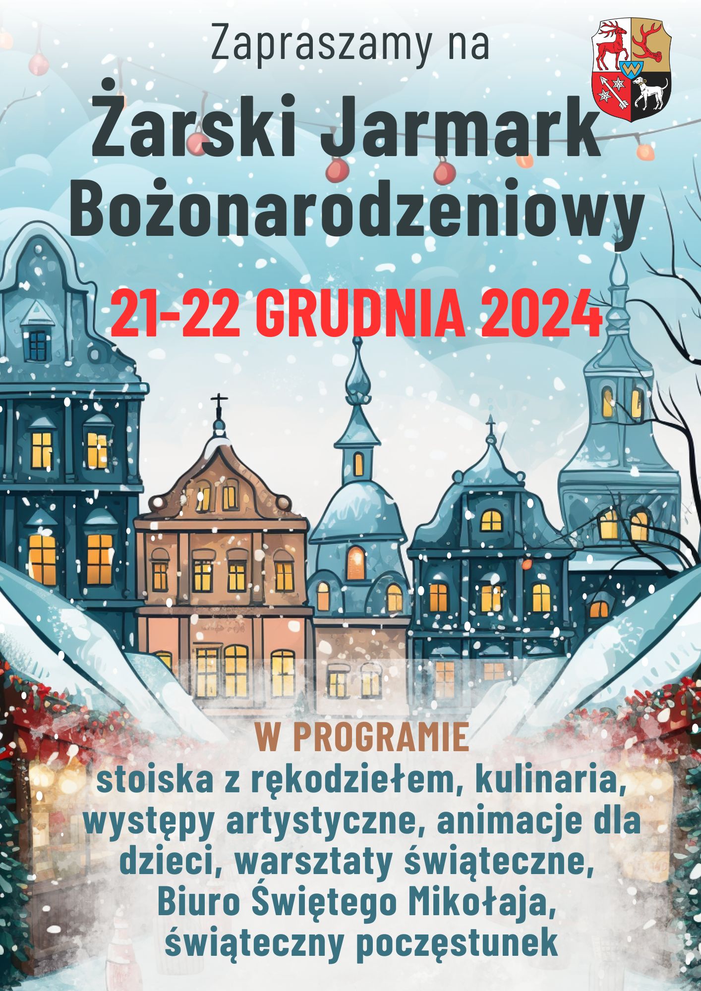 Żary zapraszają na jarmark bożonarodzeniowy Radio Zachód - Lubuskie