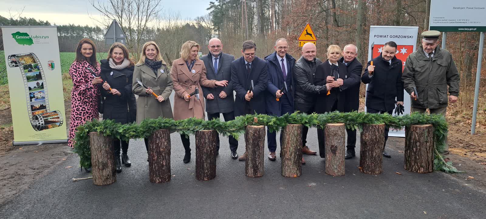 Nowa droga na Lubno oficjalnie otwarta Radio Zachód - Lubuskie