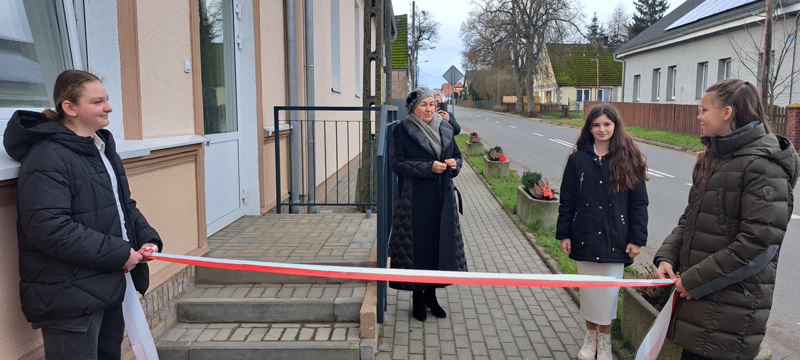 Sala wiejska w Lubnie po remoncie Radio Zachód - Lubuskie